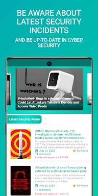 Ethical Hacking University App screenshots