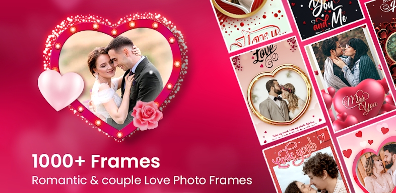 Love photo frames screenshots
