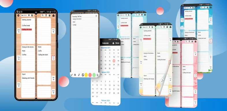 Week Planner - Diary, Calendar screenshots
