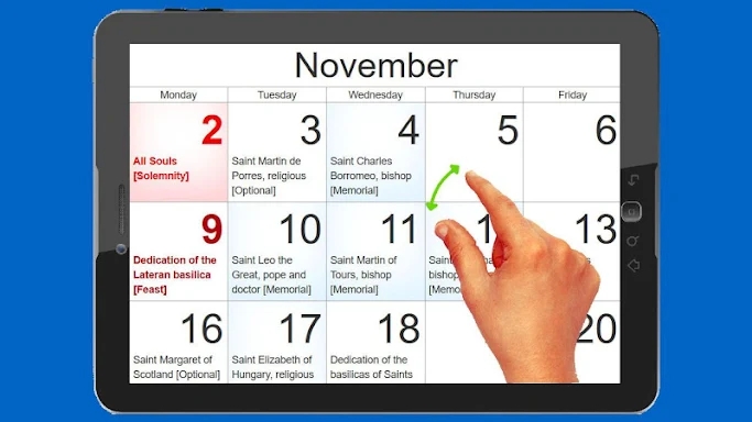 Church Calendar 2024 screenshots