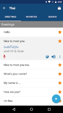 Learn Thai Phrases screenshots