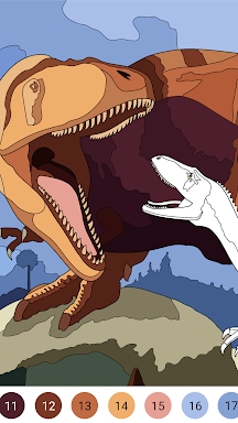 Dino Coloring Encyclopedia screenshots