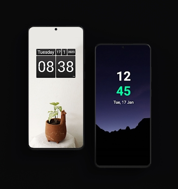 Digital Clock Widget screenshots