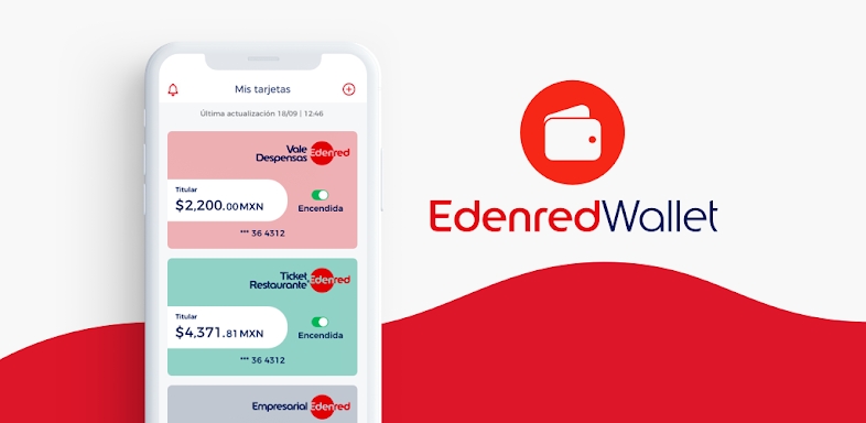 Edenred Wallet screenshots