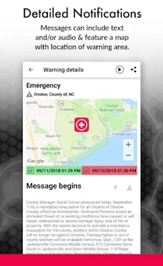 CodeRED Mobile Alert screenshots