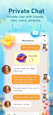 YouStar–Group Voice Chat Room screenshots