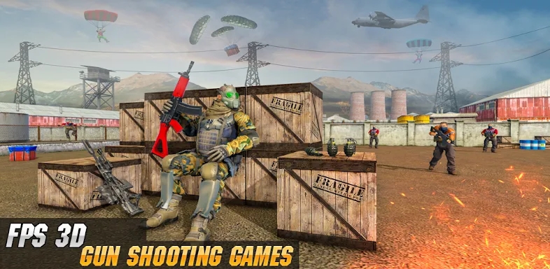 Fps 3D Gun Shooting Games screenshots