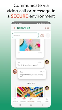 2houses | Co-Parenting App screenshots