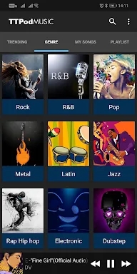 TTPod - Music Player, Song Lib screenshots