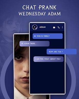 Wednesday Addams – Fake Call screenshots