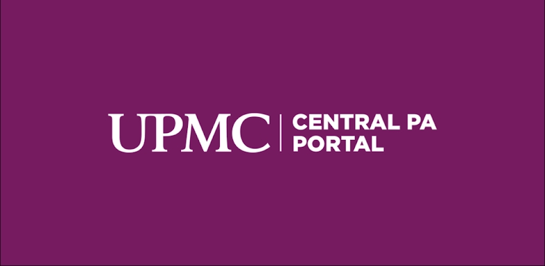 UPMC Central PA Portal screenshots