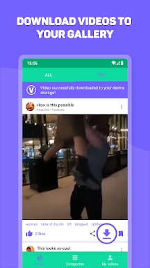 Virall: Watch and share videos screenshots