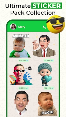 All Sticker Pack - Funny Emoji screenshots