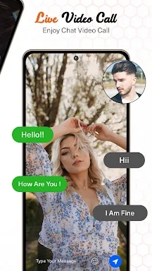 Live Video Call - Global Call screenshots