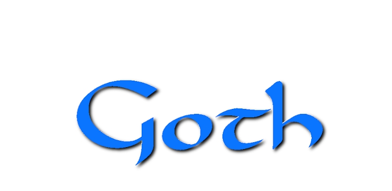 Goth Fonts Message Maker screenshots