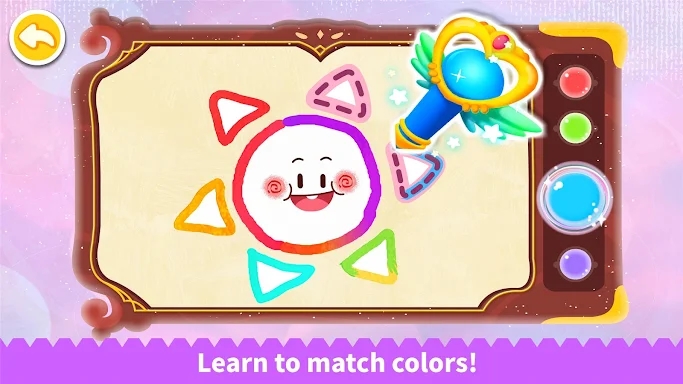 Baby Panda's Magic Paints screenshots