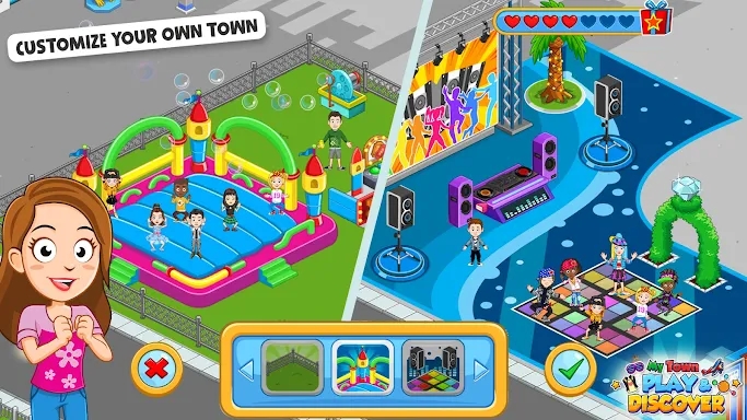 My Town - Build a City Life screenshots