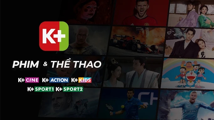 K+ Live TV & VOD screenshots