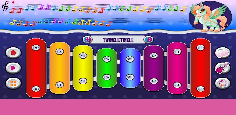 My Colorful Litle Pony Piano screenshots