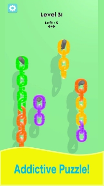 Chain Sort - Color Puzzle Game screenshots