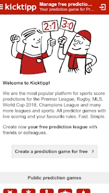 Kicktipp - The predictor game screenshots