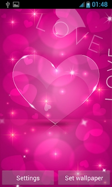 Love Hearts Live Wallpaper screenshots