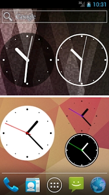 Simple Analog Clock [Widget] screenshots