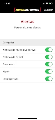 Mundo Deportivo Oficial screenshots