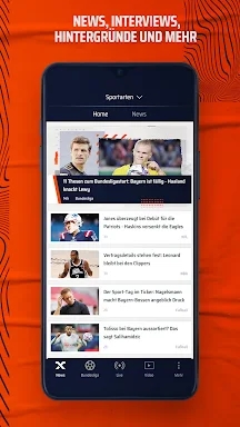 SPOX: Sport, News, Live, Video screenshots