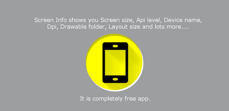 Screen Size / Info / Dpi screenshots