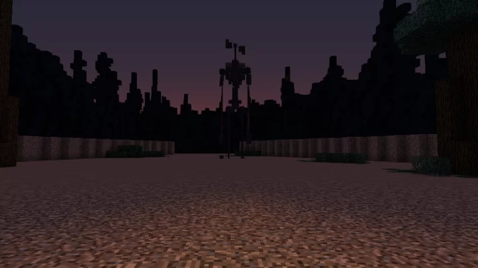 Siren Head mods for minecraft screenshots