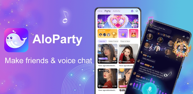 AloParty - Voice Chat Room screenshots