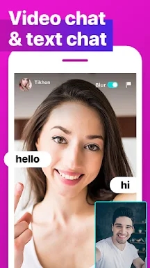 Hooya - video chat & live call screenshots