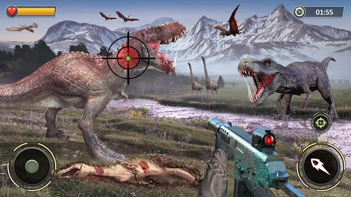 Dinosaurs Hunter 3D screenshots