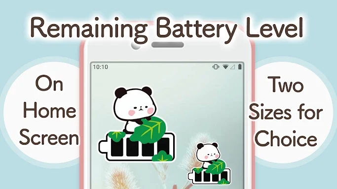 Battery widget MochimochiPanda screenshots