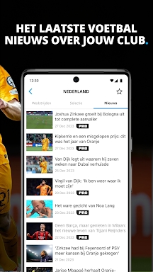 VI | Voetbal uitslagen screenshots