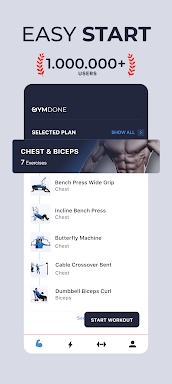 Gym Workout & Personal Trainer screenshots
