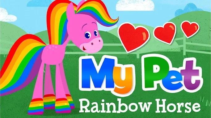 My Pet Rainbow Horse for Kids screenshots