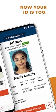 Arizona Mobile ID screenshots