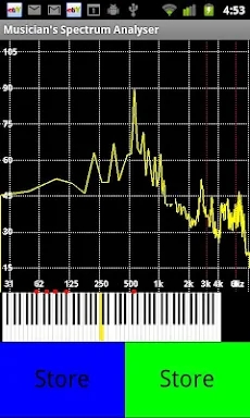 Musician's Spectrum Analyser screenshots