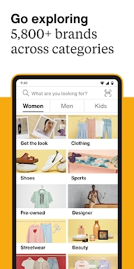 Zalando – online fashion store screenshots