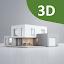 Housee: 3D House Plan, Floor P icon