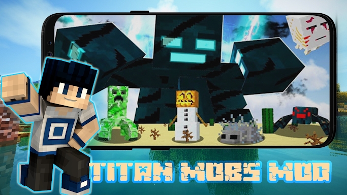 Titan Mobs MOD Minecraft PE screenshots