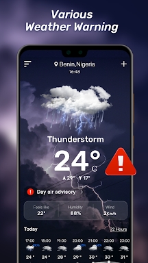 Local Weather Forecast -Widget screenshots