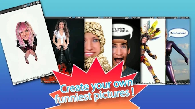 Fun Photo Booth - Fake Images screenshots