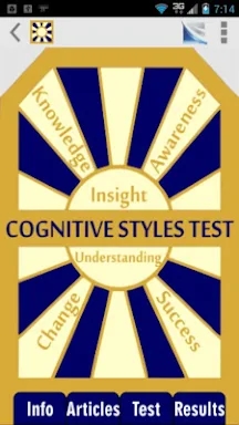 Cognitive Styles Test screenshots