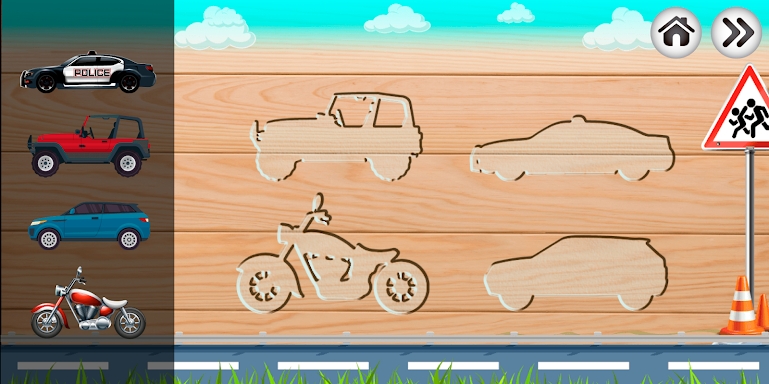 Cars games for boys puzzles screenshots