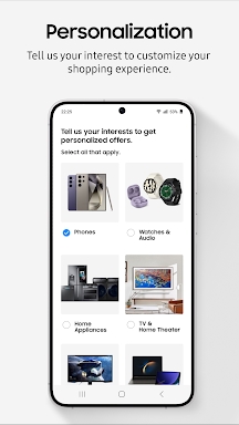 Shop Samsung screenshots