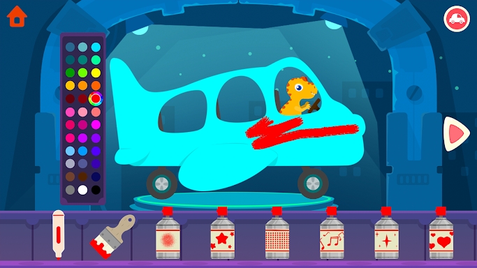 Dinosaur Bus Games for kids screenshots
