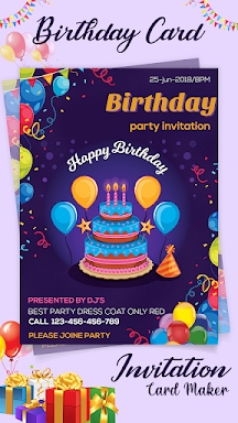 Invitation maker - Card Design screenshots